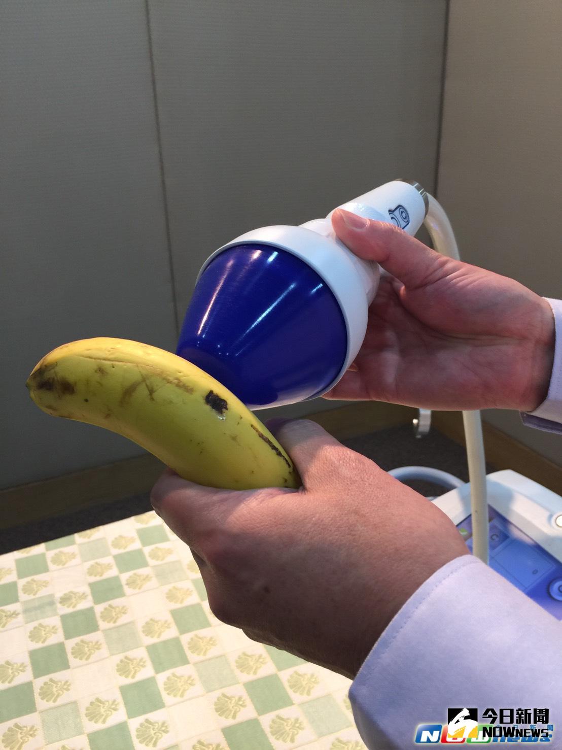 ▲體外震波治療不只可打結石，也能讓「小弟弟」變硬。（圖／記者陳鈞凱攝,2017.4.14）