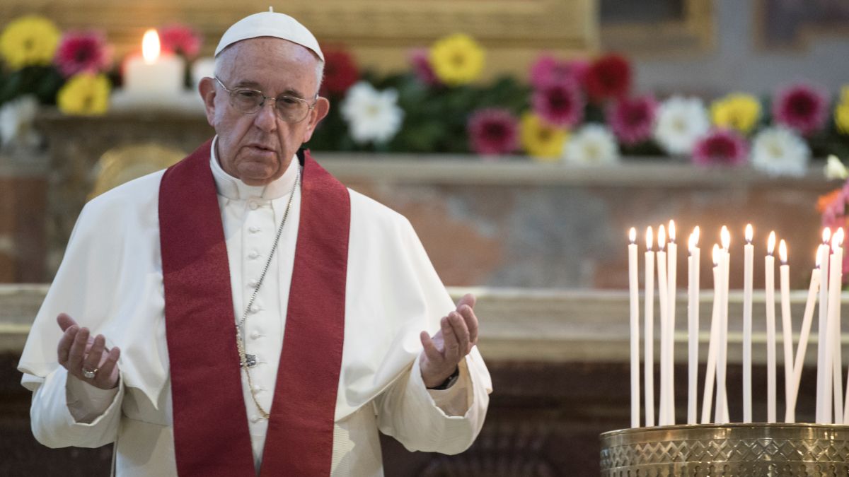 ▲梵蒂岡今天表示，教宗方濟各（Pope Francis）接受腸道手術後，目前復原狀況良好。這是現年84歲的方濟各2013年當選教宗以來首次住院。（圖／美聯社／達志影像）