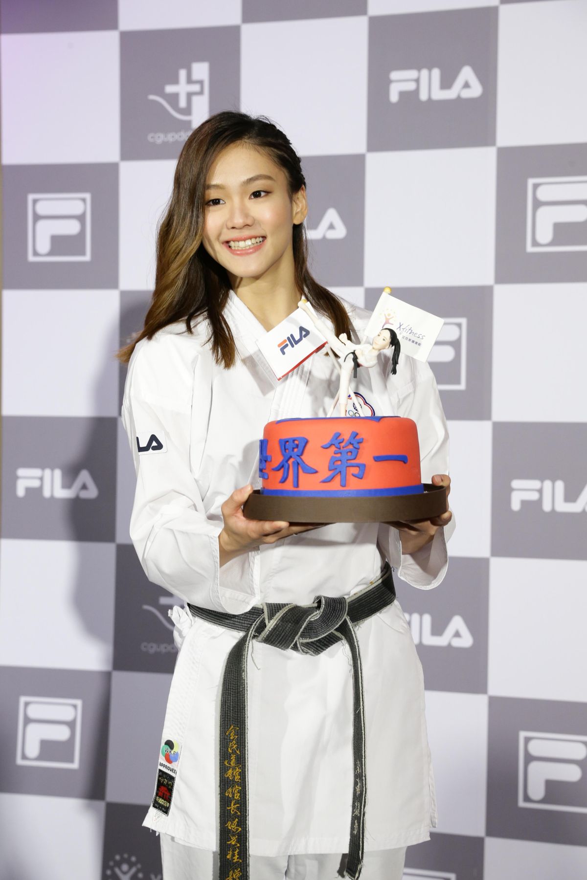 ▲空手道甜心文姿云。（圖／公關公司提供）