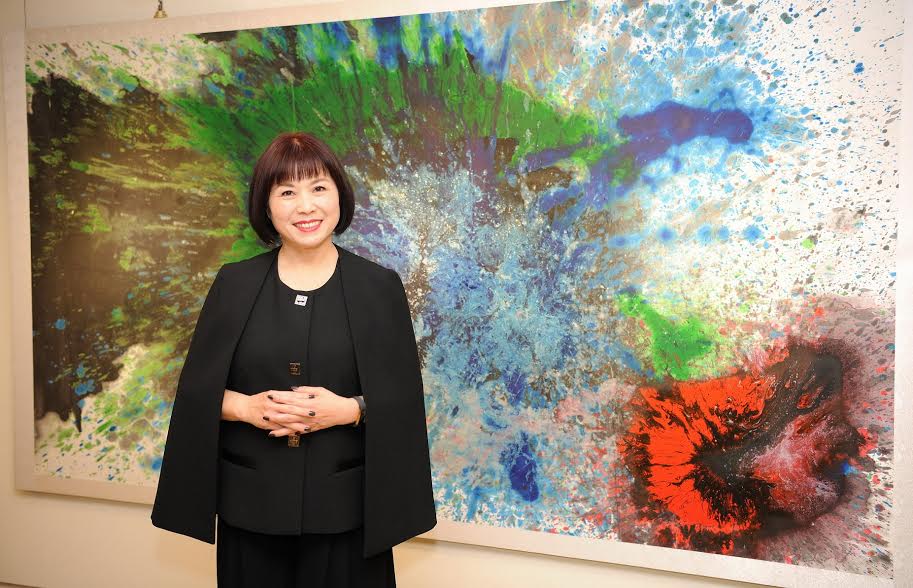 ▲旅美畫家柯淑玲返台開精品畫展。（圖／仲誼公關提供）