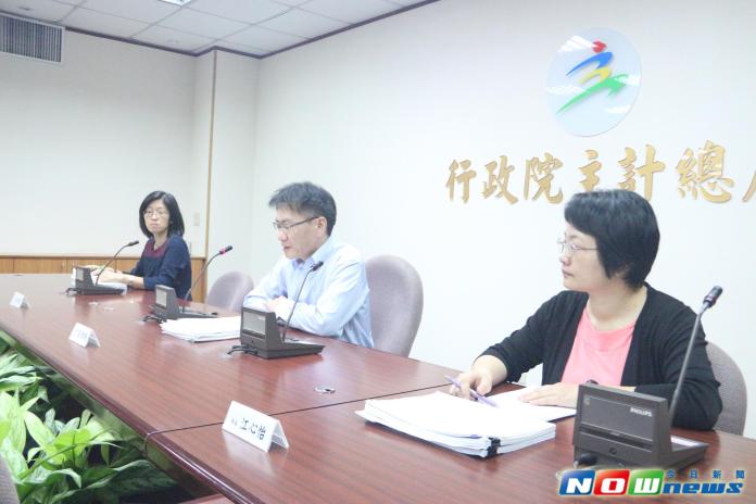 ▲行政院主計總處今日公布今年第1季國民所得概括估計，第1季GDP成長2.56%。（圖／記者林昱均攝,2017.04.28）