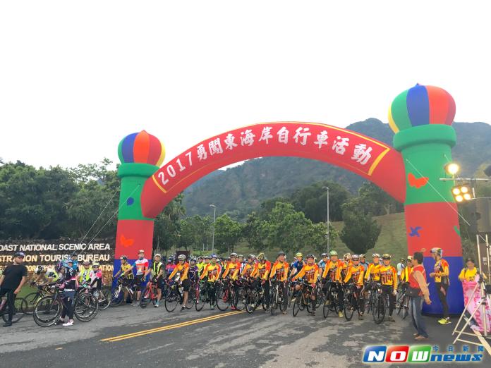 ▲「2017勇闖東海岸自行車系列活動」將近一千名車友及遊客熱情參與。（圖／主辦單位提供，2017 .04 .16）