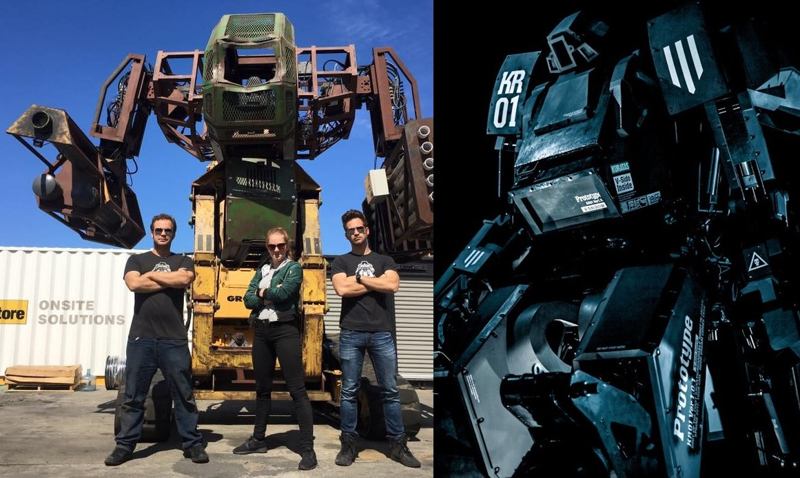 ▲美日巨型機器人大戰，將於2017年8月登場，左為Mk.III，右為Kuratas。（圖／翻攝自MegaBots、Suidobashi Heavy Industry粉絲專頁，下同）