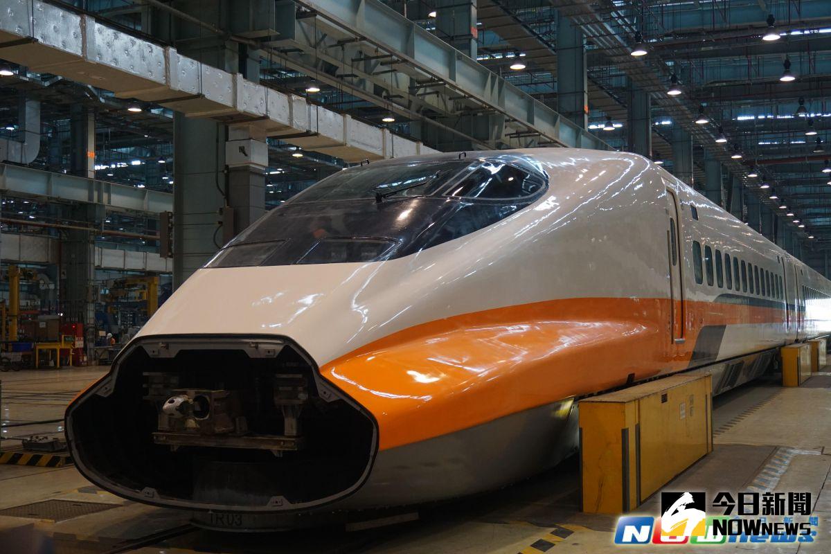 ▲台灣高鐵首批30組列車將於今年底重新噴漆．改善車身外觀總是看起來髒髒的觀感。（圖／記者林縉明攝影）