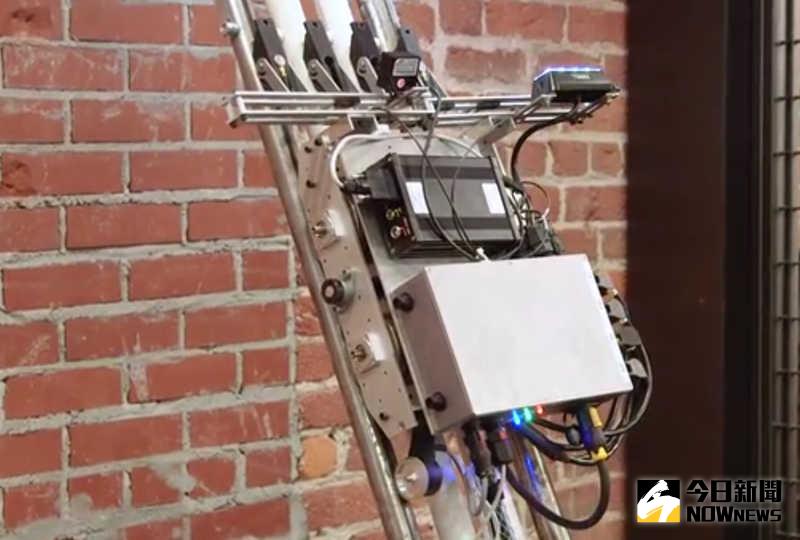 ▲Gecko Robotics研發的壁虎機器人。（圖／翻攝自TechCrunch，下同）