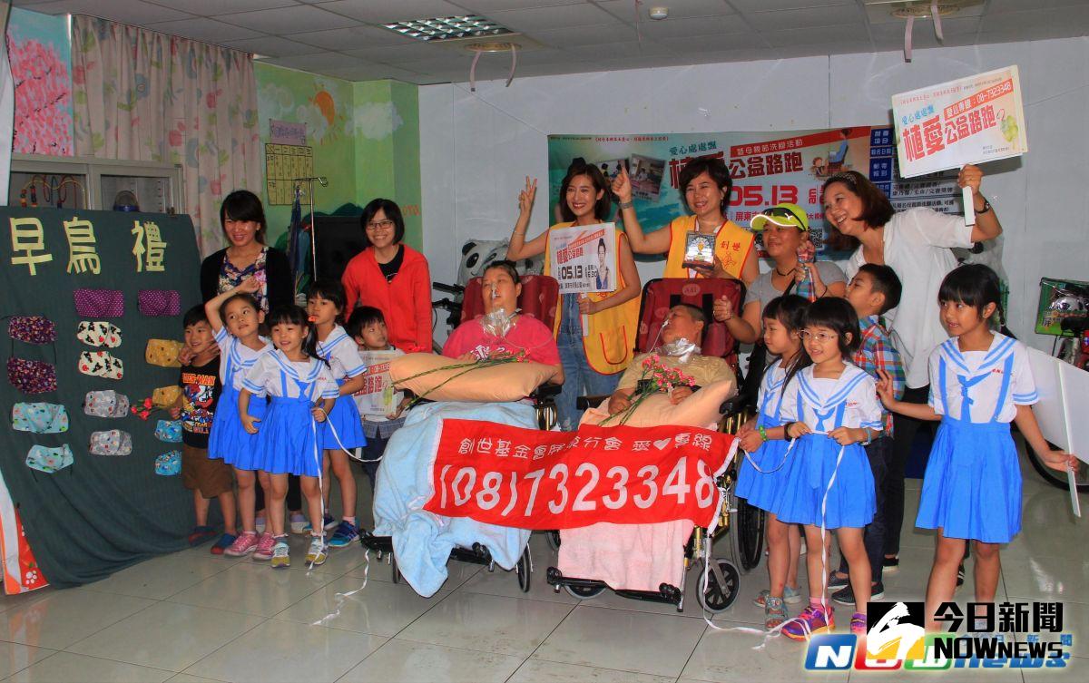 ▲電影《聽見下雨的聲音》女主角韓雨潔擔任5月13日「植愛公益路跑暨母親節洗腳活動」愛心大使。（圖／記者陳宗傑攝,2017.4.10）