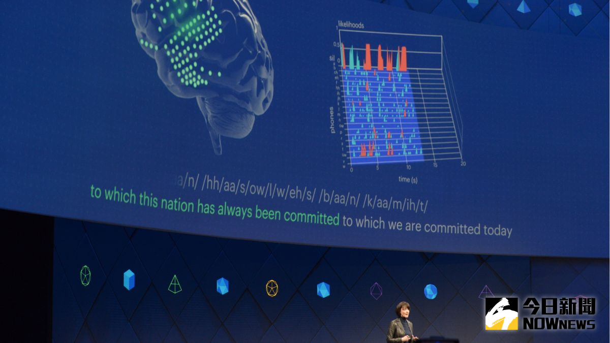 ▲臉書F8開發者大會證實，將研發用腦打字技術。（圖／達志影像／美聯社）