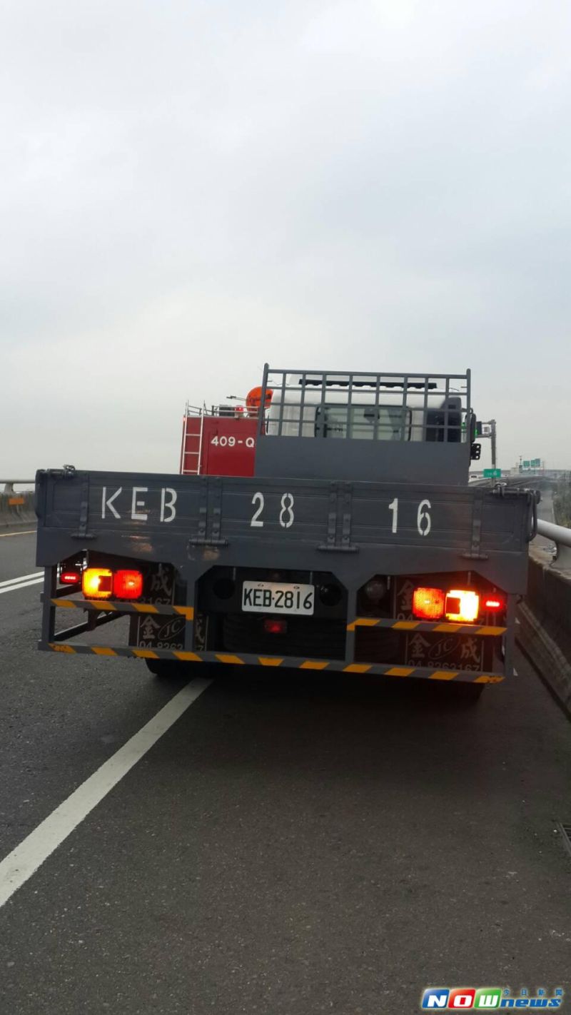 ▲省道76線快速道路發生一起追撞車禍意外，造成一死一重傷慘劇。（圖／記者陳雅芳翻攝，2017.4.11）