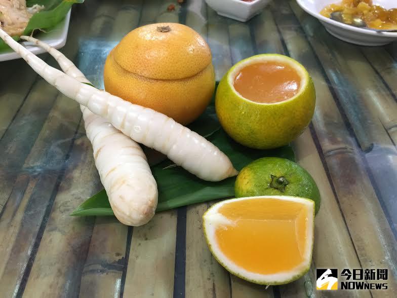 ▲織羅部落開發的葛鬱金柑橘果凍，美味可口賣相討喜。（圖／農委會提供）