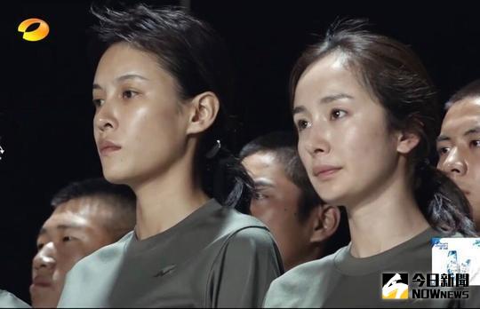 楊冪和張藍心的素顏和本人差別不大。