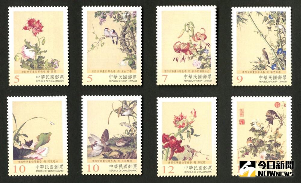 ▲中華郵政將於26日發行仙萼長春(下輯)郵票。（圖／中華郵政提供）