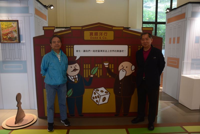 ▲李春生先生家族代表(左：李建禮先生；右：李福然先生)出席開幕活動。（圖／公關照片）