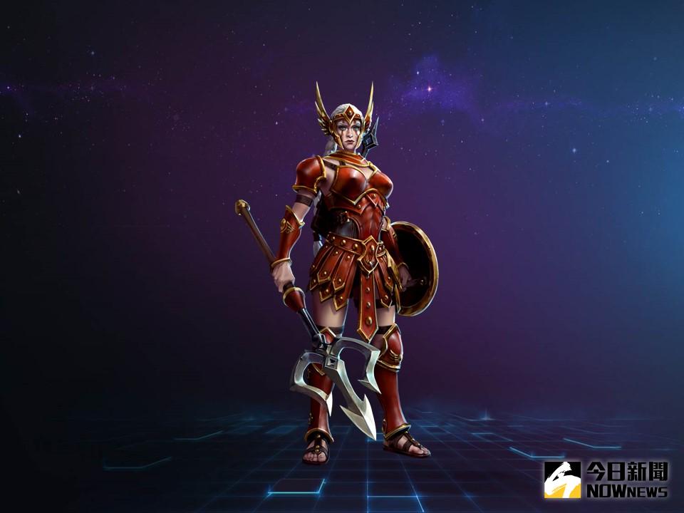 ▲亞馬遜女戰士「卡西雅」正式加入暴雪英霸。（圖／暴雪娛樂提供）