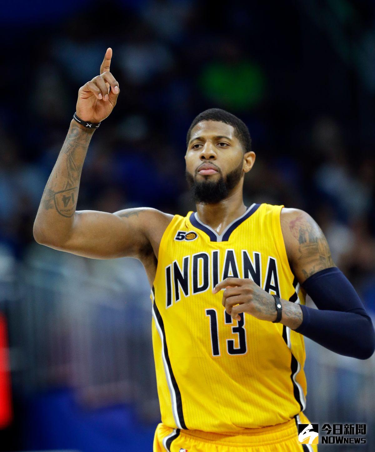 ▲喬治攻下全場最高33分，助溜馬站穩東區老7席次。（圖／美聯社／達志影像）