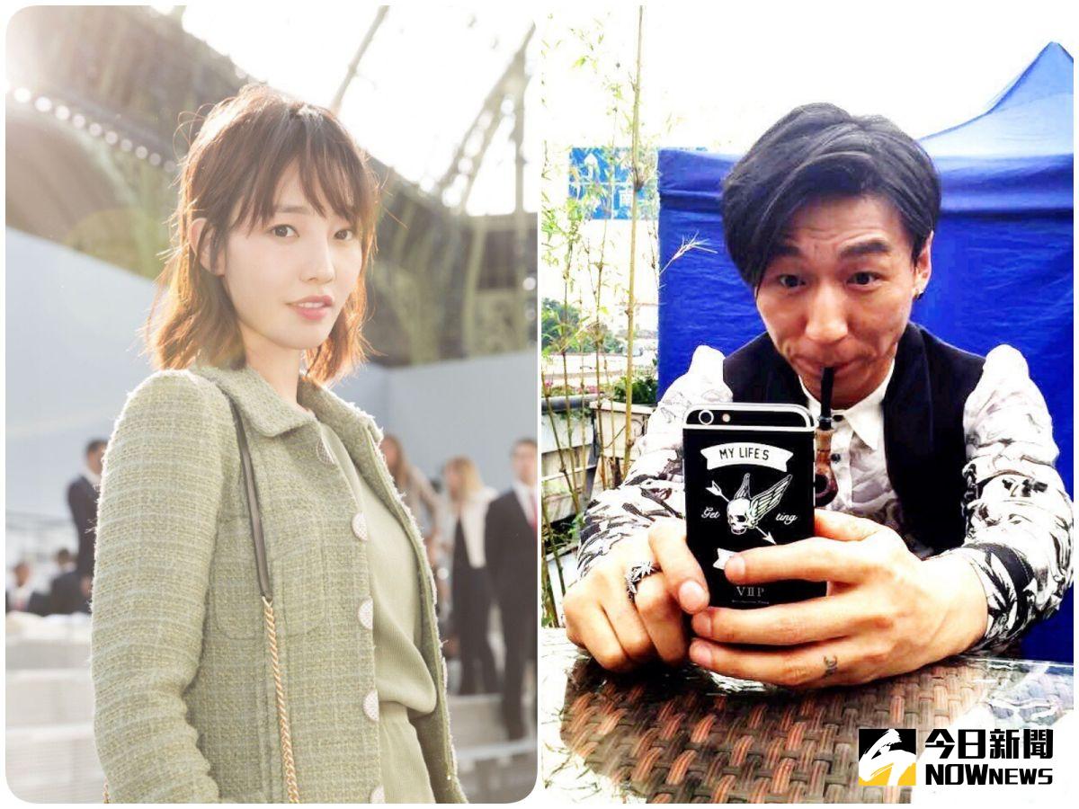 ▲白百合（左）與陳羽凡雙雙被爆出出軌，被懷疑早就各玩各的。（合成圖／翻攝自微博，2017.04.13）