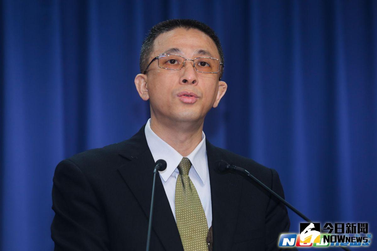 ▲中國國民黨文傳會副主委胡文琦出席國民黨「蔡半套政府之十大牛皮政策」記者會。（圖／記者葉政勳攝，2017.3.01）