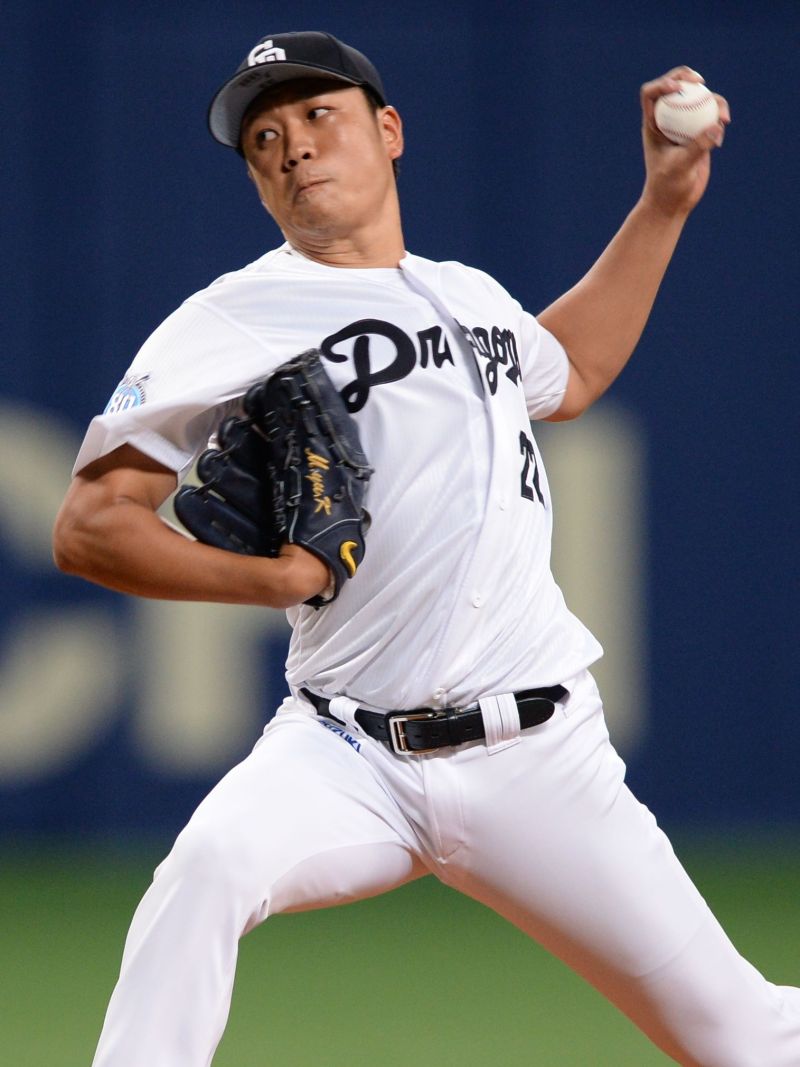 ▲中日龍隊主力左投大野雄大繳出7局失1分好投，助隊擊敗火腿隊收下本季個人第4勝。（圖／取材自中日ドラゴンズ官方臉書粉絲團）