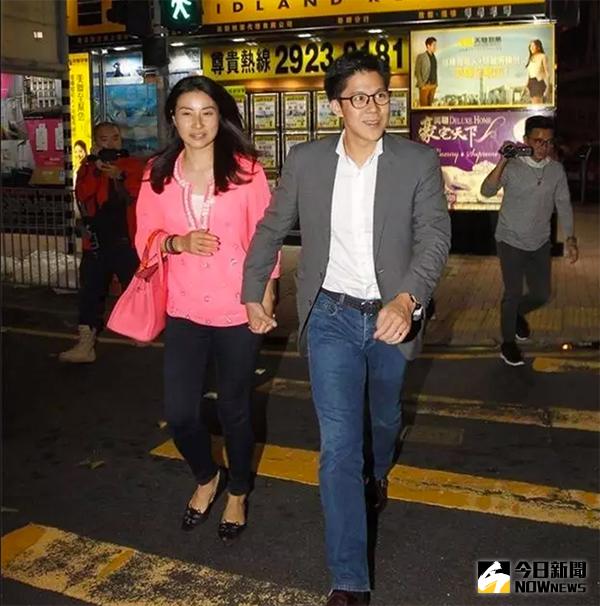 郭晶晶和霍啟剛。