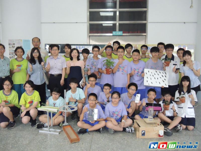 ▲陽明國中參加2017年彰化縣第57屆科展競賽，再度奪得全縣科展第一名，蟬聯彰化縣科展14連霸，將代表彰化縣7月參加全國賽。（圖／記者陳雅芳攝，2017.4.24）