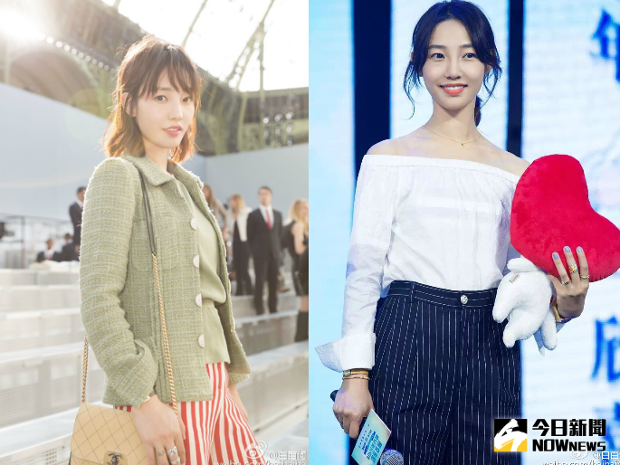 ▲白百何日前爆出婚變，近日首度公開演講談獨立女性。（合成圖／翻攝自白百何微博，2017.04.27）