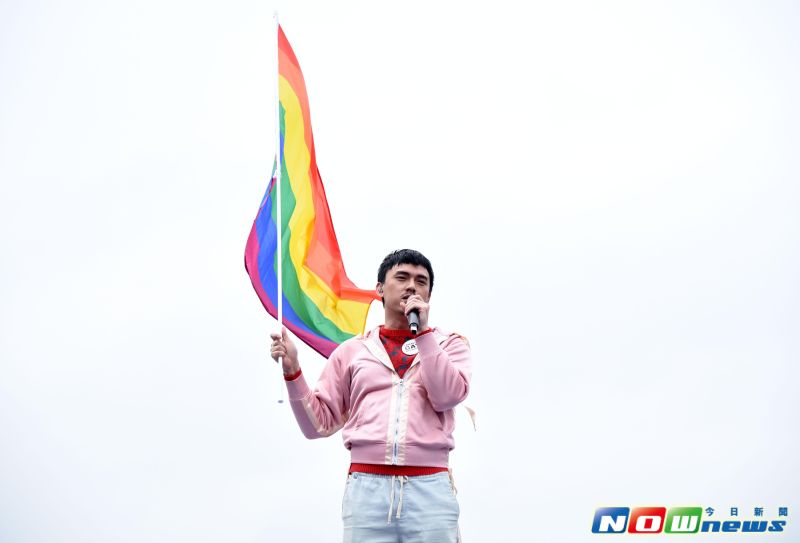 ▲ HUSH在「讓生命不再逝去，為婚姻平權站出來」音樂會演唱。（圖／記者陳明安攝，2016.12.10）