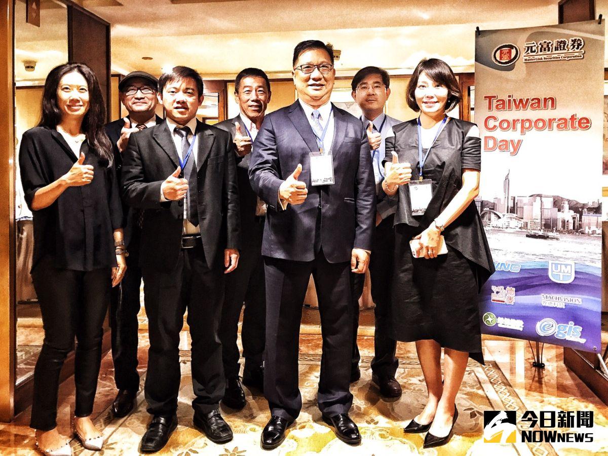 ▲元富證券李明育副總(右三)帶領國內五家上市櫃企業赴港舉辦台灣企業日。（圖／公關照片）