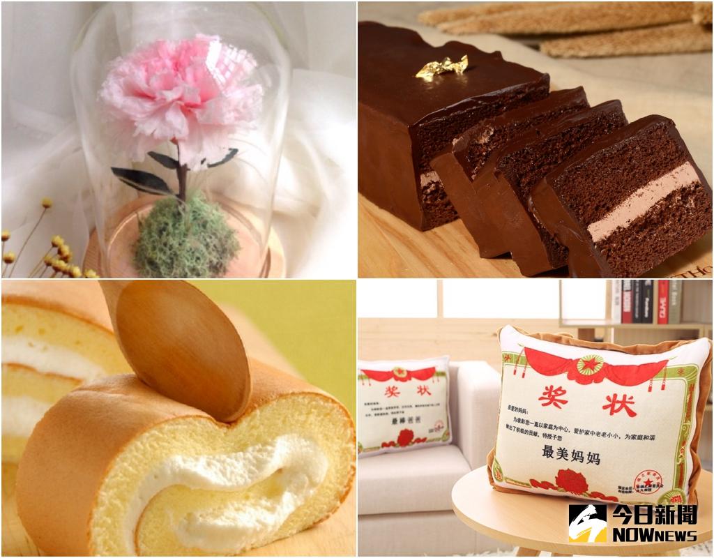 ▲蝦皮拍賣推薦母親節送禮可以透過創意趣味商品展現超愛意；樂天市場則看準母親節美食商機，即日起祭出整點下殺5折特賣。（圖／蝦皮、樂天提供）