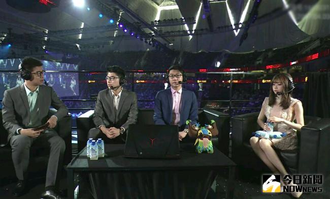 一幫男人的競技比賽，火了一位年輕女姐說。