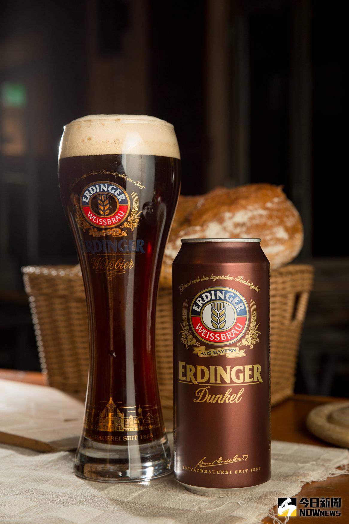 ▲德國小麥黑啤酒第一品牌　艾丁格小麥黑啤酒極致香氣。（圖／公關照片）