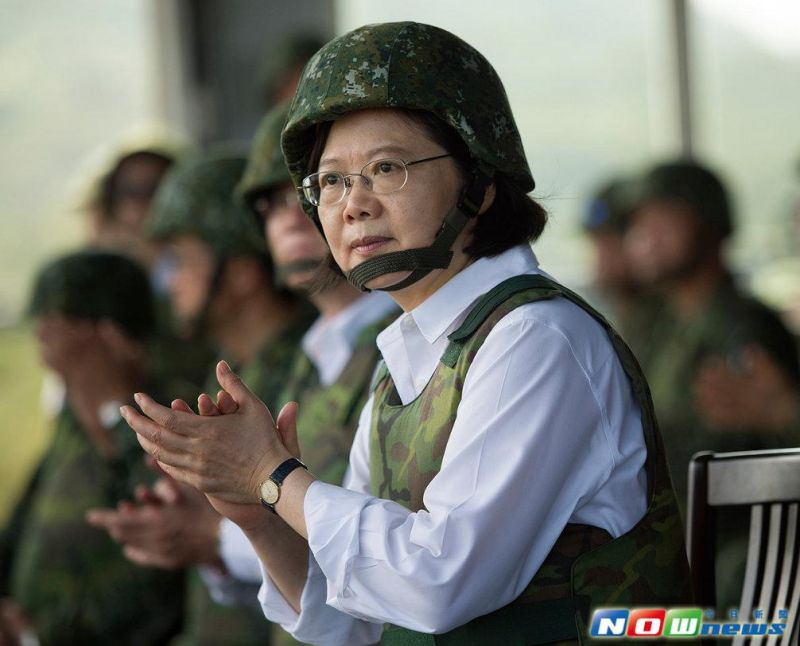 ▲總統蔡英文接受路透社訪問時表示，期盼購買美國的F-35戰鬥機。（資料圖／NOWnews）