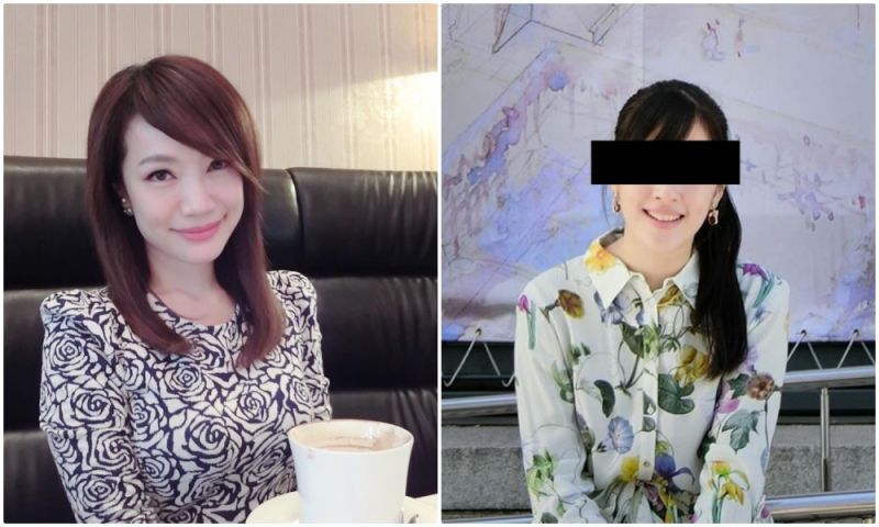 ▲主播蕭彤雯（左）不捨才女作家輕生。（圖／翻攝臉書，2017.4.28）