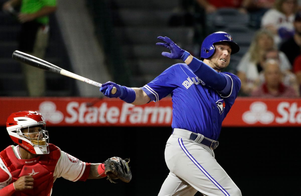 ▲Justin Smoak加盟讀賣巨人。（圖／美聯社／達志影像）