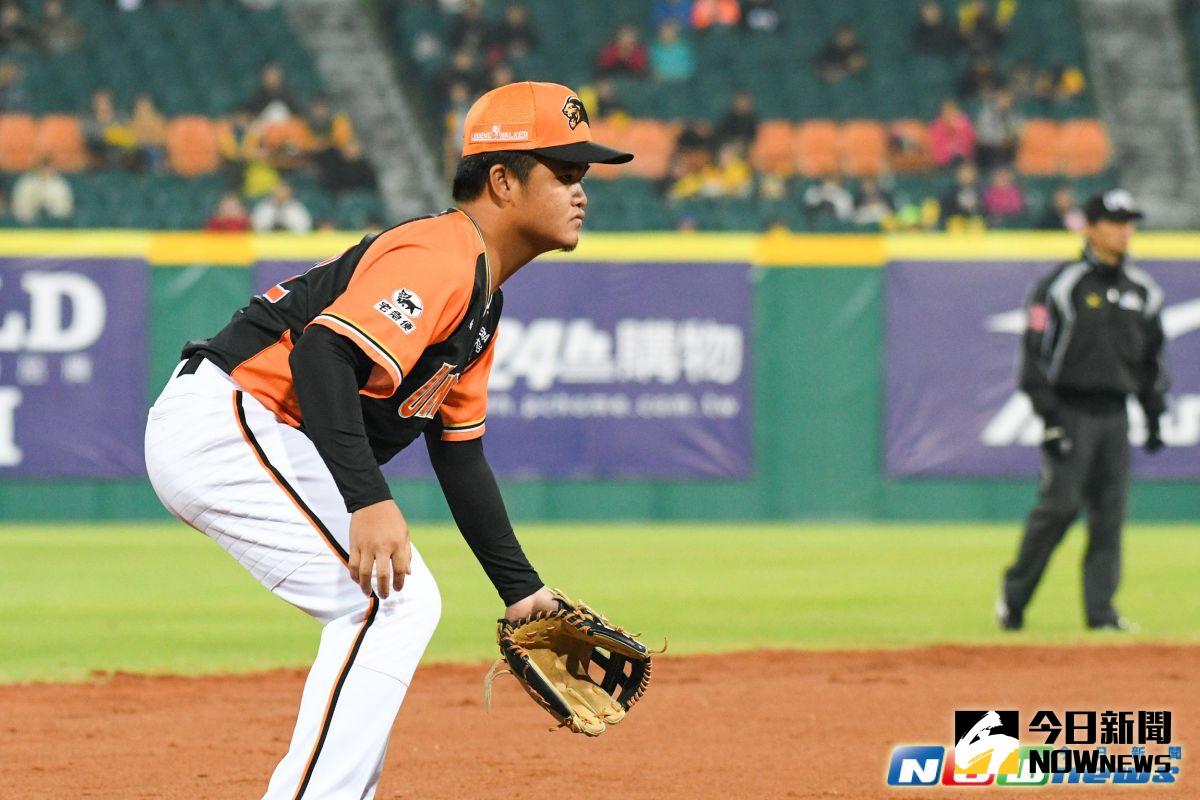 ▲統一7-eleven獅球員楊家維。（圖／記者葉政勳攝，2017.4.01）