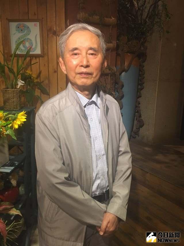 四川大學退休教授張繼瑩，攝於2017年5月4日。