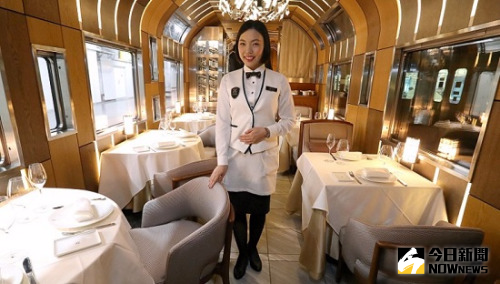 日本豪華列車，一趟只載34名乘客。