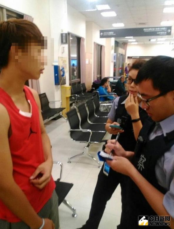 ▲男高中生搭捷運返家途中，遭一名婦人持針頭刺頸。（圖／社會中心翻攝）