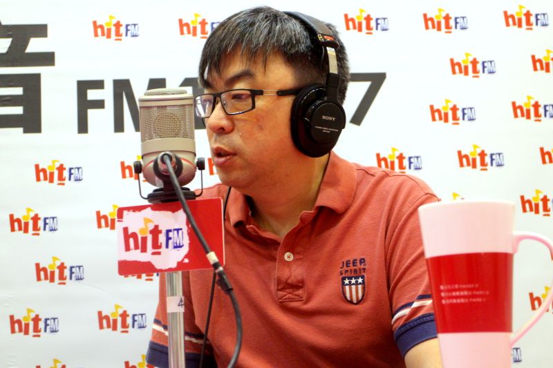 ▲民進黨立委段宜康12日表示，年金改革的議題，他一定要扮黑臉，不然年金就要等著破產。（圖／Hit Fm《蔻蔻早餐》製作單位提供，2017.5.12）