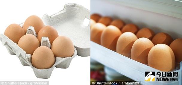 ▲雞蛋不該放在蛋架　專家建議應放冰箱中層（圖／翻攝自網路）