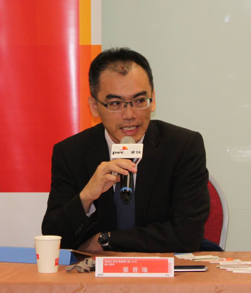 ▲資誠企業管理顧問公司執行董事張晉瑞指出，駭客攻擊事件層出不窮，資安將是各公司重要課題。（圖／資誠提供）