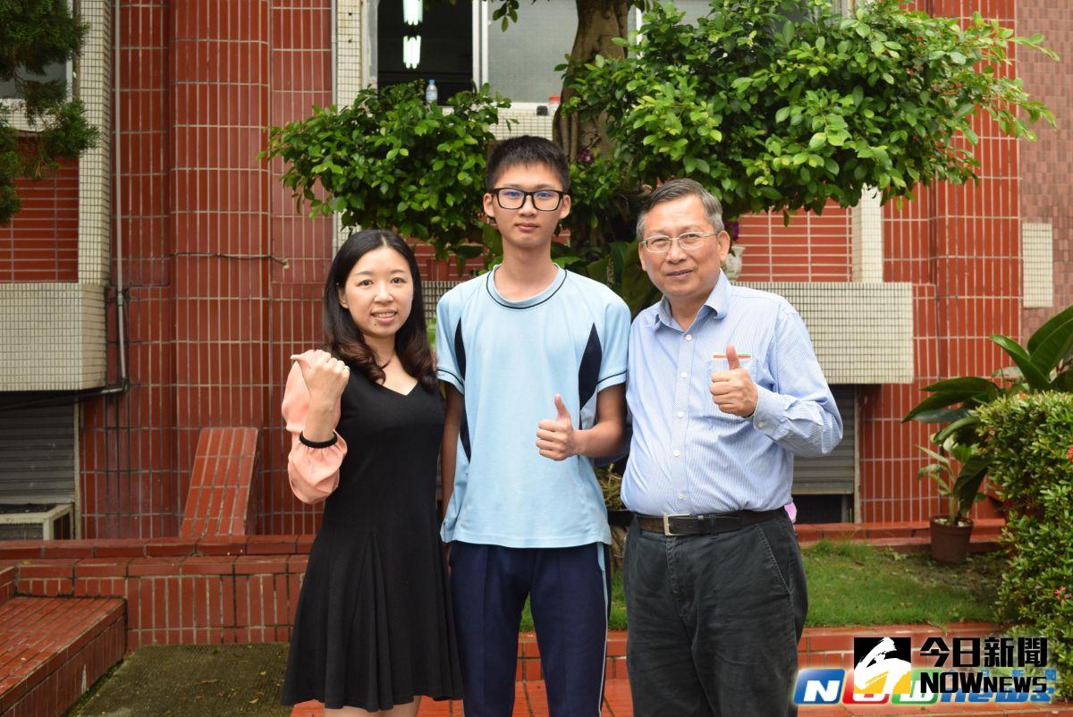 ▲四維高中301班許有為，因服務助人的理念，榮獲2017年總統教育獎，將北上進入總統府領獎。（圖／四維高中提供,2017.05.22）