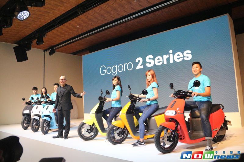 ▲電動機車 Gogoro 創辦人陸學森表示，新一代的 Gogoro 2 在零件、價格方面都跟過去大不相同。（圖／記者林昱均攝,2017.05.25）