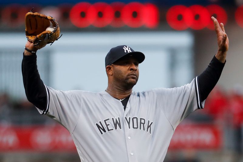 ▲紐約洋基「沙胖」CC·Sabathia為隊友挺身而出，2018年賽季最後一場故意投出觸身球替隊友討公道，遭驅逐出場，放棄僅差2局可獲得的50萬美元（約1644萬台幣）激勵獎金，此義氣之舉贏得隊友與球團高度讚賞。（圖／美聯社／達志影像）