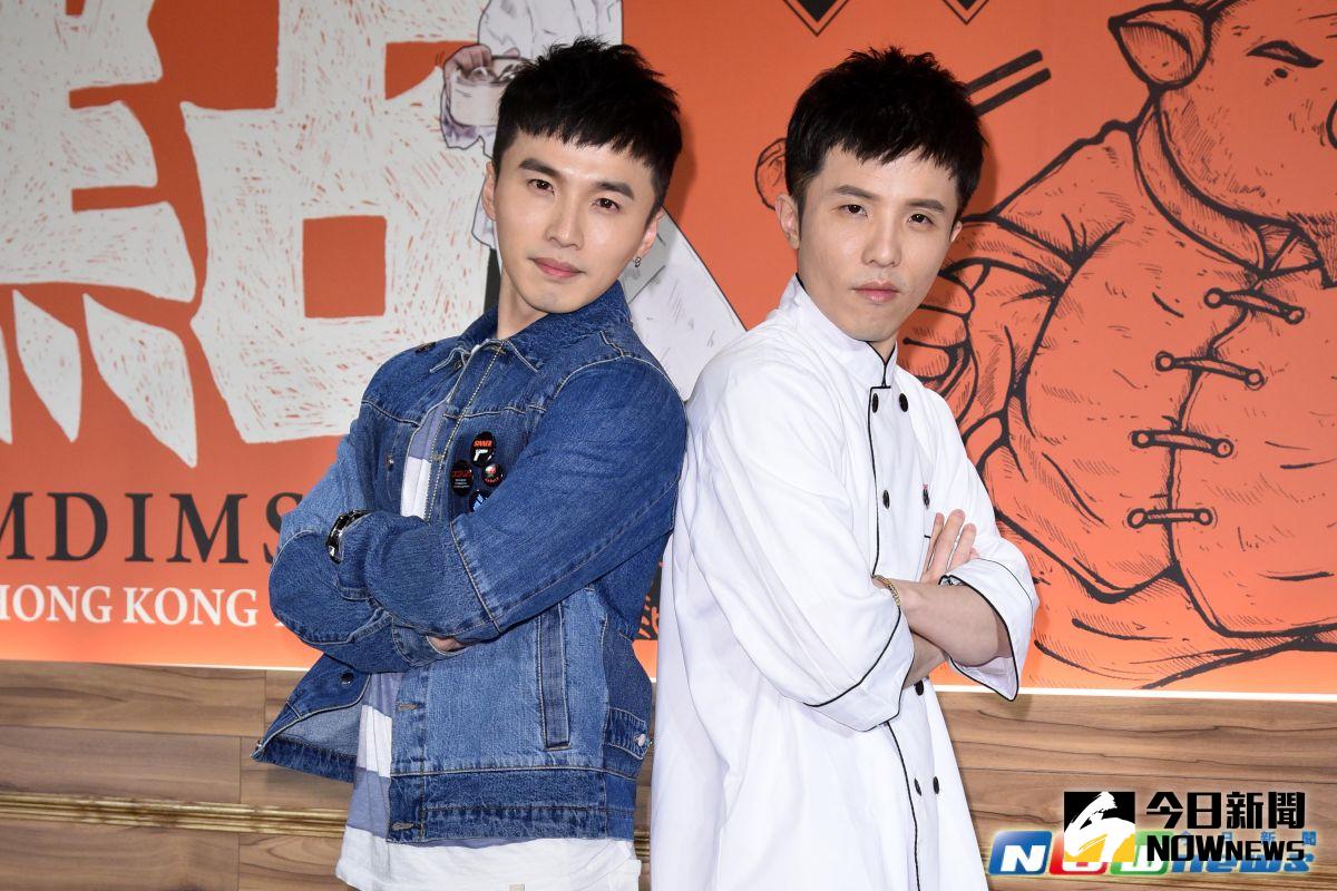 ▲小宇-宋念宇新專輯慶功活動，阿緯站台祝賀。（圖／記者林柏年攝，2017.5.04）