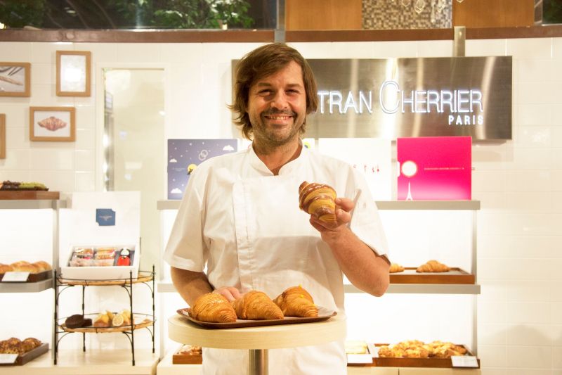 ▲主廚Gontran Cherrier三度造訪台灣，宣布為台灣市場推出五款夏日新品。（圖／Gontran Cherrier）