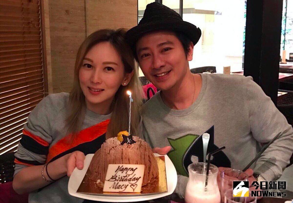 ▲孫耀威（右）曾在微博放上與陳美詩的慶生照。（圖／翻攝自孫耀威微博，2017.05.02）