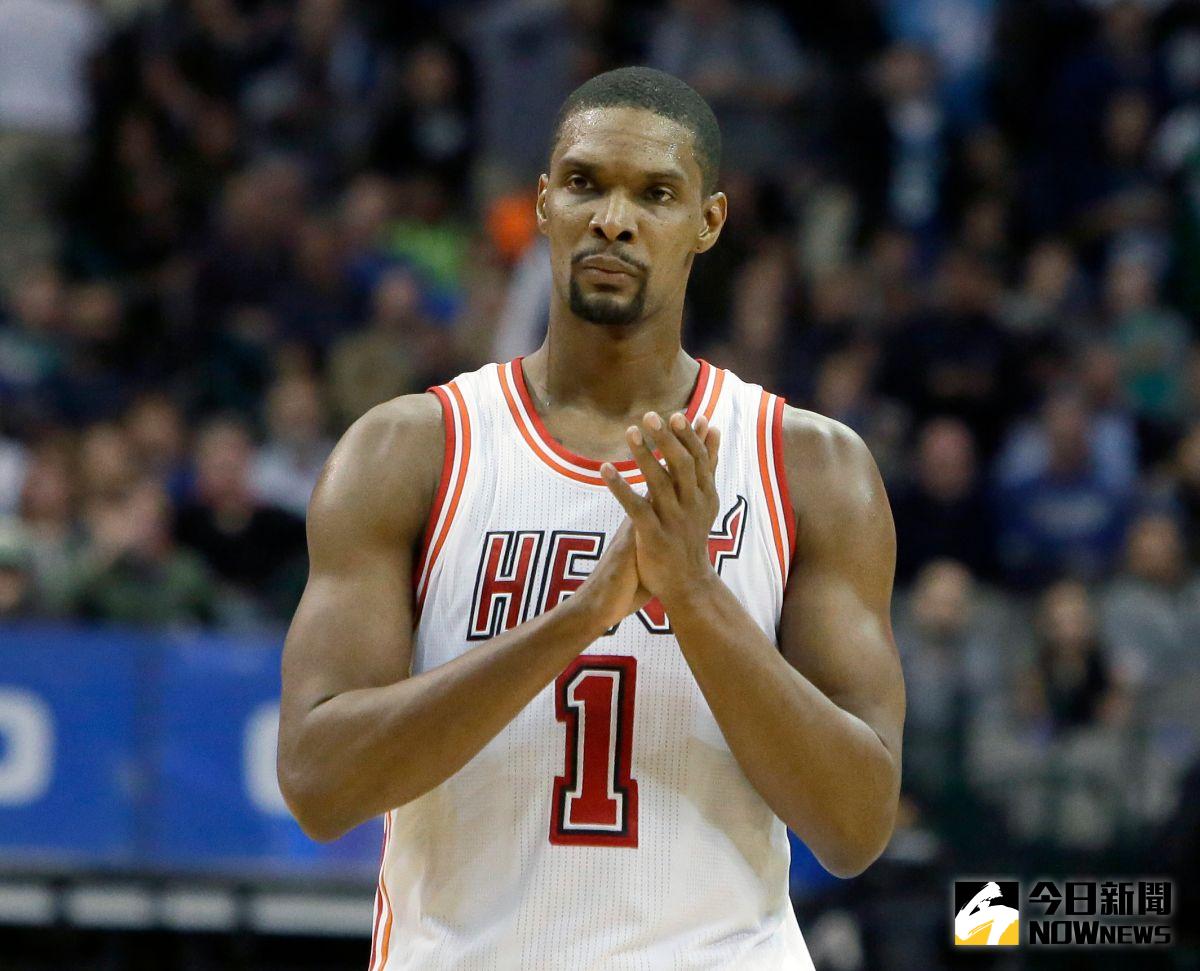▲目前被停賽的Chris Bosh 傳將與熱火隊達成合約買斷協議。（圖／美聯社／達志影像）