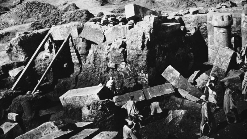 ▲首都開羅南方敏亞省），發現了多達17具木乃伊的大型地下墓穴。（圖／達志影像／美聯社）