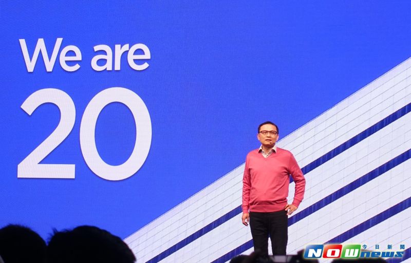 ▲宏達電旗艦機HTC U11一支價格2萬元不到，宏達電智能手機暨物聯網事業總經理張嘉臨表示，是考量HTC 20周年，希望提供消費者很好的手機性價比。（圖／記者陳敬哲攝，2017.5.16）