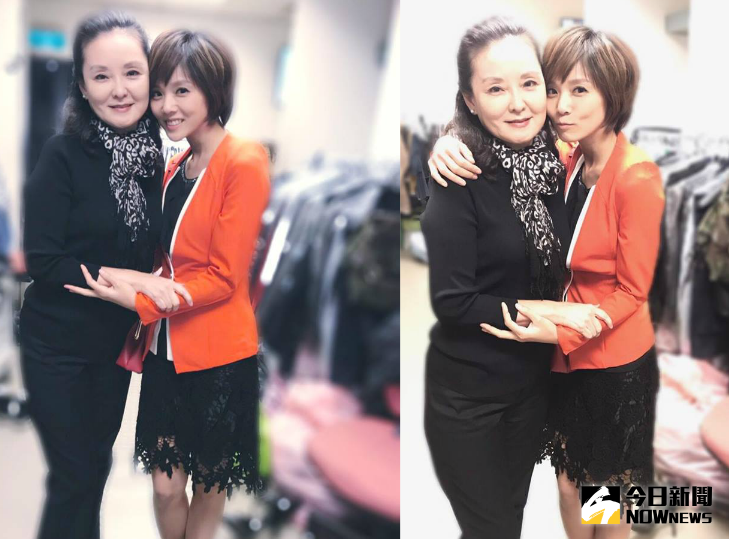 ▲王淑娟加入《甘味人生》，和張靜之飾演母女，再續前緣。（合成圖／翻攝自張靜之臉書， 2017.05.03）