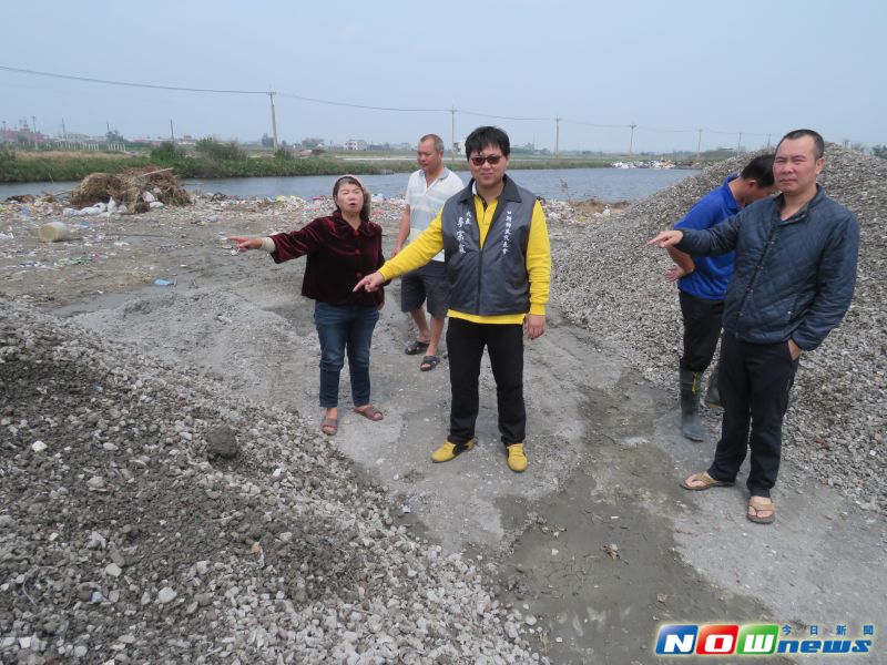 ▲雲縣運回暫置的垃圾焚化底渣，基層民代均難以接受，其環保影響話題今在議  會質詢中爭論不已。（圖／記者蘇榮泉攝，2017.05.18）